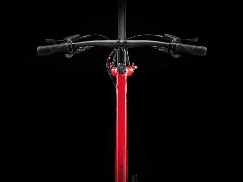 Trek FX 2 Disc Hybrid Bike 2022 Viper Red-1